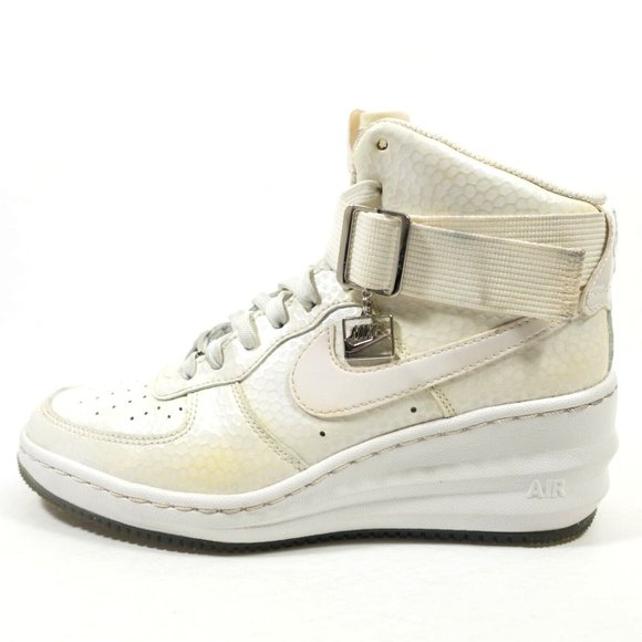 Nike Lunar Force 1 Sky Hi Wedge Sneakers - Women's Size 6.5
